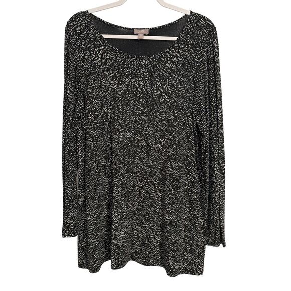 J. Jill Wearever Collection Women's Versatile Oversized Stretch Classic Tunic M - Picture 1 of 9